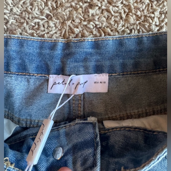 Dana Front Slit Denim Midi Skirt - Picture 3 of 4